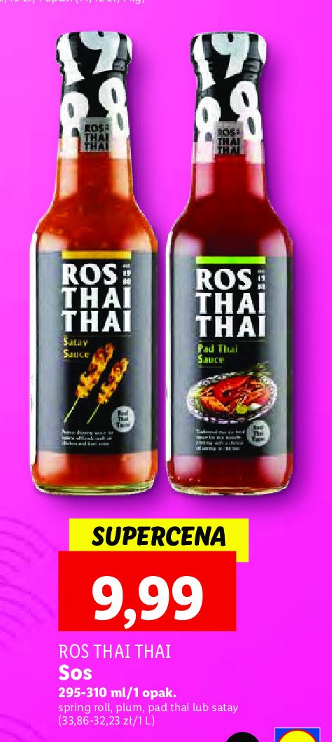 Sos spring roll Ros thai thai promocja
