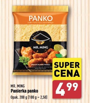 Bułka tarta typu japońskiego panko Mr. ming promocja