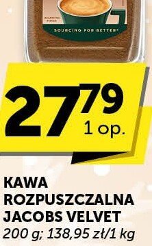 Kawa rozpuszczalna Jacobs Velvet promocja w Euro Sklep