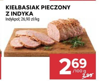 Kiełbasiak pieczony z indyka  promocja w Stokrotka
