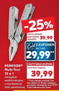 Multi-tool 13 w 1 Parkside promocja
