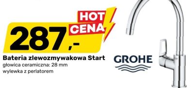 Bateria zlewozmywakowa Start GROHE promocja w Bricomarche
