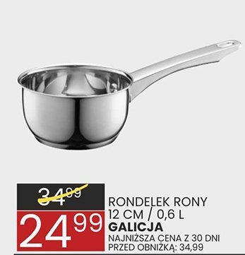 Rondejek rony d.20 cm / 0,6 l promocja w Wafelek