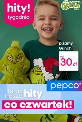 Piżamy Grinch  promocja w Pepco