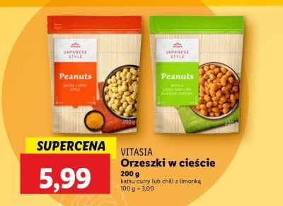 Orzeszki w cieście katsu curry Vitasia japan promocja