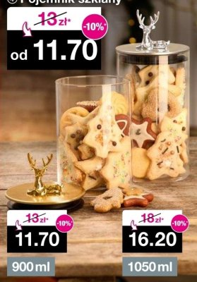 Pojemnik szklany 1050ml promocja w Woolworth