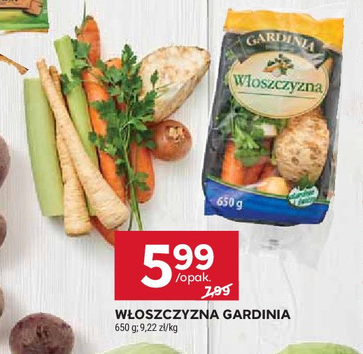 Włoszczyzna Gardinia promocja