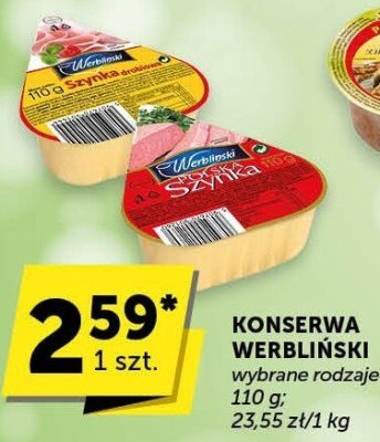 Konserwa Werbliński promocja w Euro Sklep