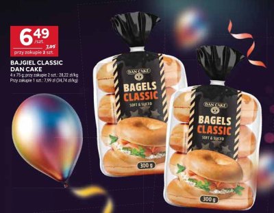 Bajgiel classic Dan Cake promocja w Stokrotka
