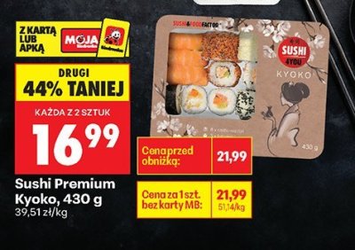 Sushi promocja w Biedronka