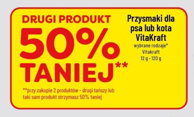 Przysmaki dla psa lub kota promocja w POLOmarket