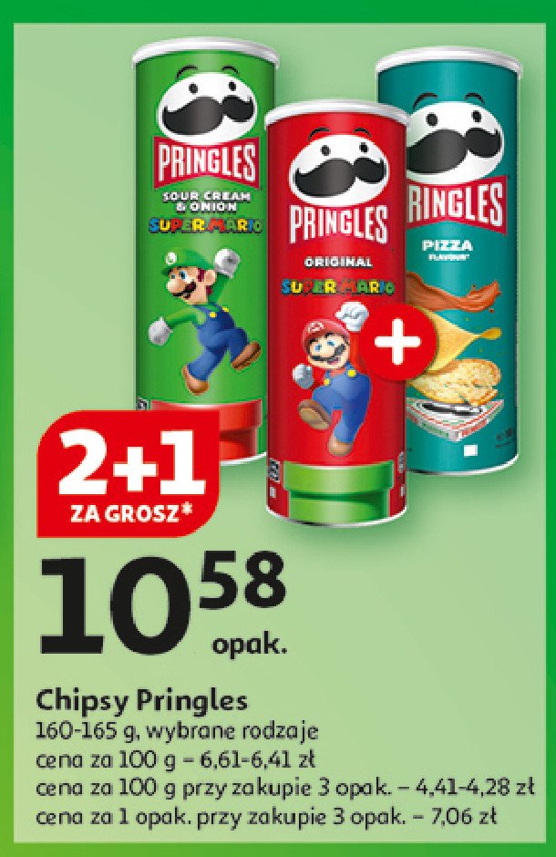 Chipsy pizza Pringles promocja