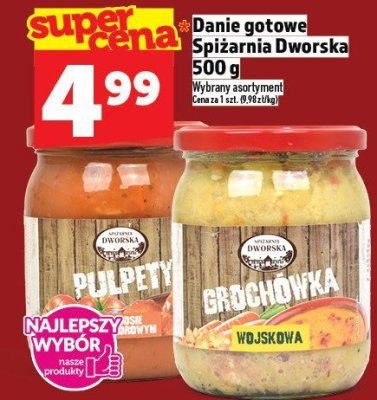 Danie gotowe Spiżarnia Dworska 500 g promocja w TOPAZ