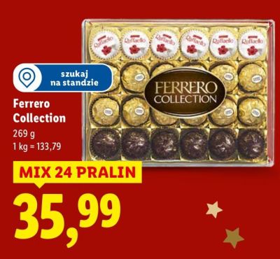 Praliny Ferrero Collection promocja w Lidl
