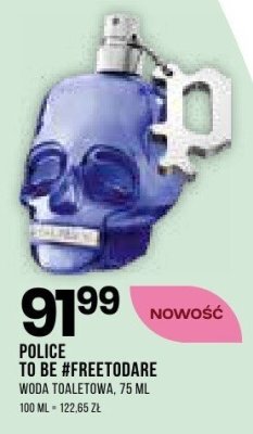 POLICE TO BE #FREETODARE woda toaletowa promocja w Drogerie Natura