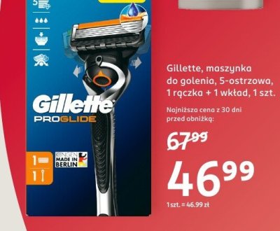 Maszynka do golenia 5-ostrzowa, 1 rączka + 1 wkład promocja w Rossmann