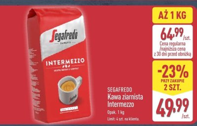 Kawa ziarnista promocja w Aldi