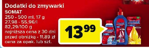 P艂yn do czyszczenia zmywarek Somat machine cleaner promocja