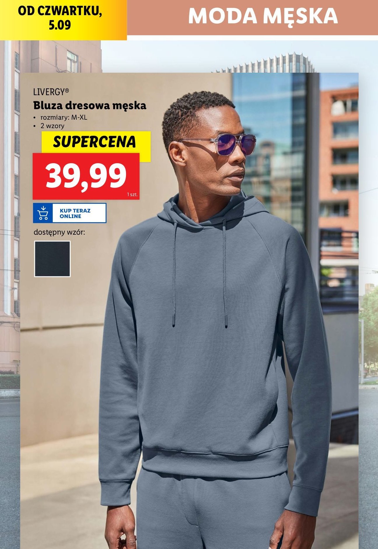 Bluza męska rozm. m-2xl Livergy promocja