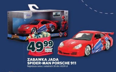 Zabawka Jada Spider-Man Porsche 911 promocja w Stokrotka