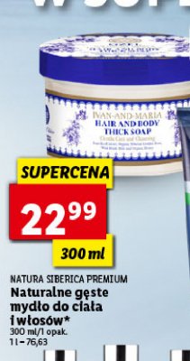 Mydło do ciała i włosów ivan & maria Natura siberica promocja