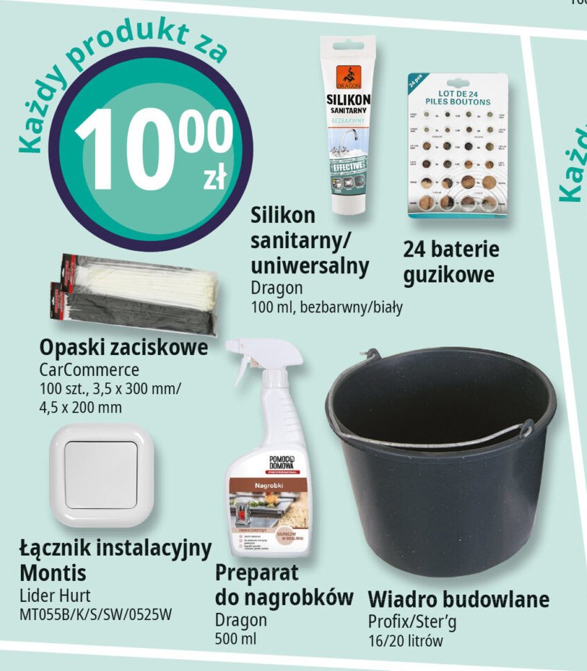 Wiadro budowlane 20 l Profix promocja