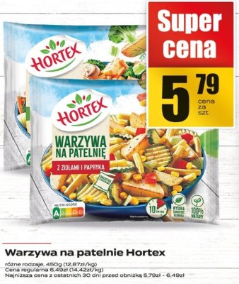 Warzywa na patelnię Hortex promocja w Supeco