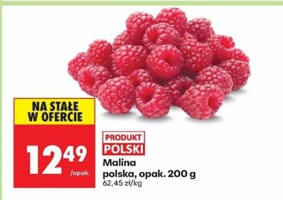Malina polska promocja w Biedronka