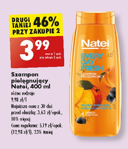 Szampon do w艂os贸w Natei every day fresh promocja