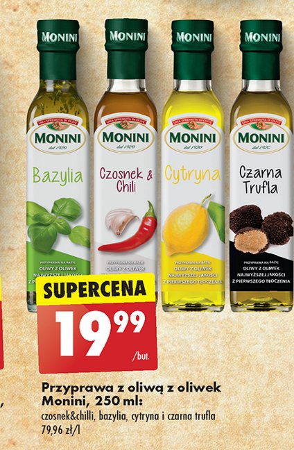 Oliwa z oliwek czarna trufla Monini promocja