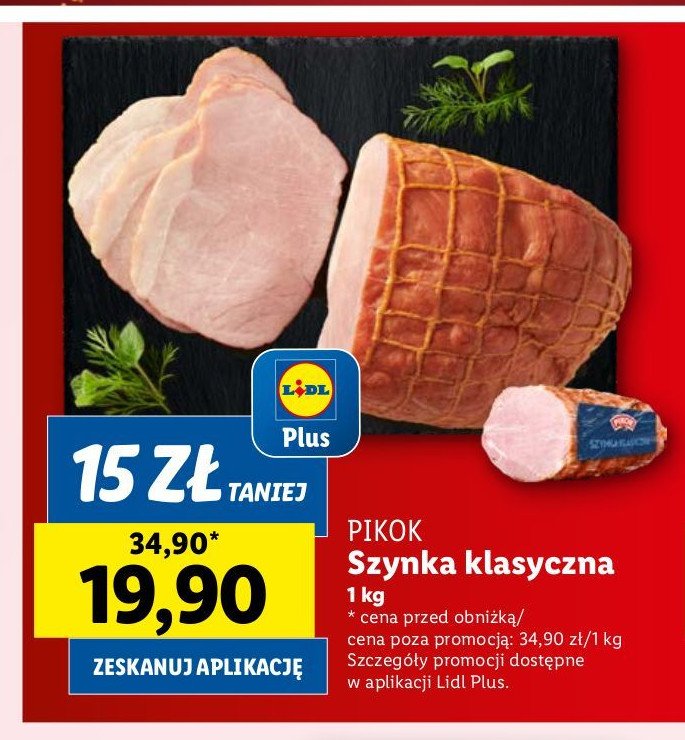 Szynka klasyczna Pikok promocja