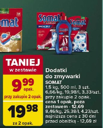 Sól do zmywarek Somat special salt promocja