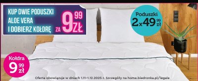 Kołdra promocja w Biedronka