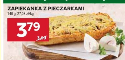 Pieczywo zapiekanka z pieczarkami promocja w Stokrotka