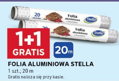 Folia aluminiowa Stella promocja w Stokrotka