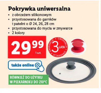 Pokrywka uniwersalna promocja w Biedronka