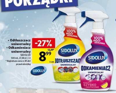 Odkamieniacz uniwersalny SIDOLUX promocja w Intermarche