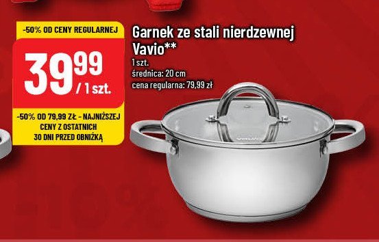 Garnek 20 cm Vavio promocja