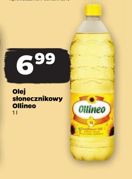 Olej słonecznikowy Ollineo promocja
