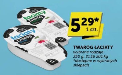 Twaróg łaciaty promocja w Euro Sklep