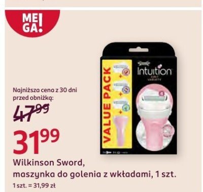 Maszynka do golenia promocja w Rossmann