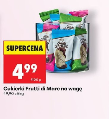 Cukierki czekoladowe Frutti di Mare promocja w Biedronka