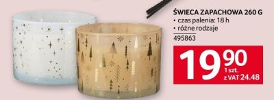 Świeca zapachowa 260 g czas palenia: 18 h różne rodzaje promocja w Selgros