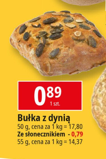 Bułka z dynią promocja w Leclerc