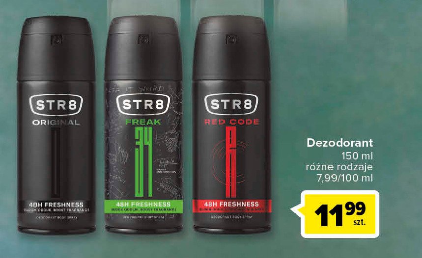 Dezodorant Str8 freak promocja