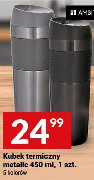 Kubek termiczny metalic 450 ml, 1 szt. promocja w Twój Market