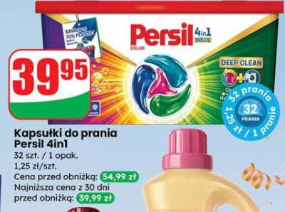 Kapsułki do prania Persil 4in1 promocja w Dino