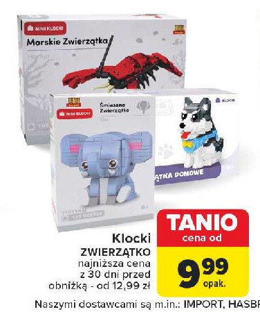 Mini klocki słoń Hh poland promocja w Carrefour Market