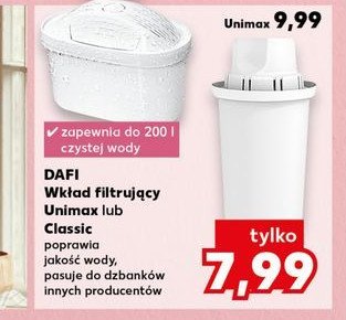 Wkład do filtra unimax Dafi promocja