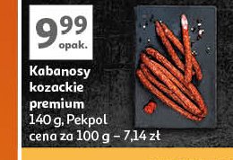 Kabanosy kozackie Pekpol promocja